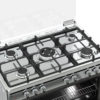 ΚΟΥΖΙΝΑ ΜΙΚΤΗ TGS 7301 IX TURBO