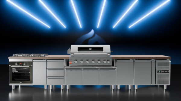 ΕΡΜΑΡΙΟ INOX BBQ TGH-B1-B8B-G ΜΕ ΣΥΡΤΑΡΙΑ
