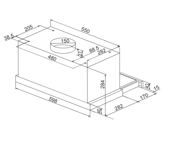 RANGE_HOOD_TGC_750 ΑΠΟΡΡΟΦΗΤΗΡΑΣ 750ETR IX